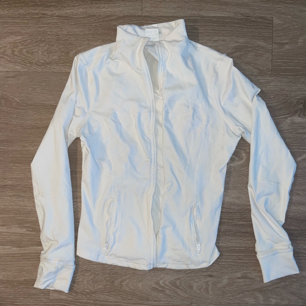 White Workout Jacket